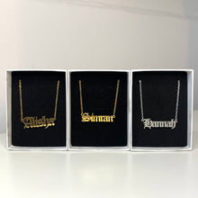 Load image into Gallery viewer, Old English Custom Necklace