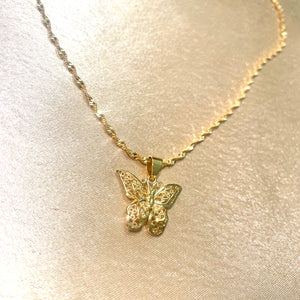 Bridget Butterfly Necklace