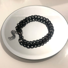 Load image into Gallery viewer, Black Chain Bracelet
