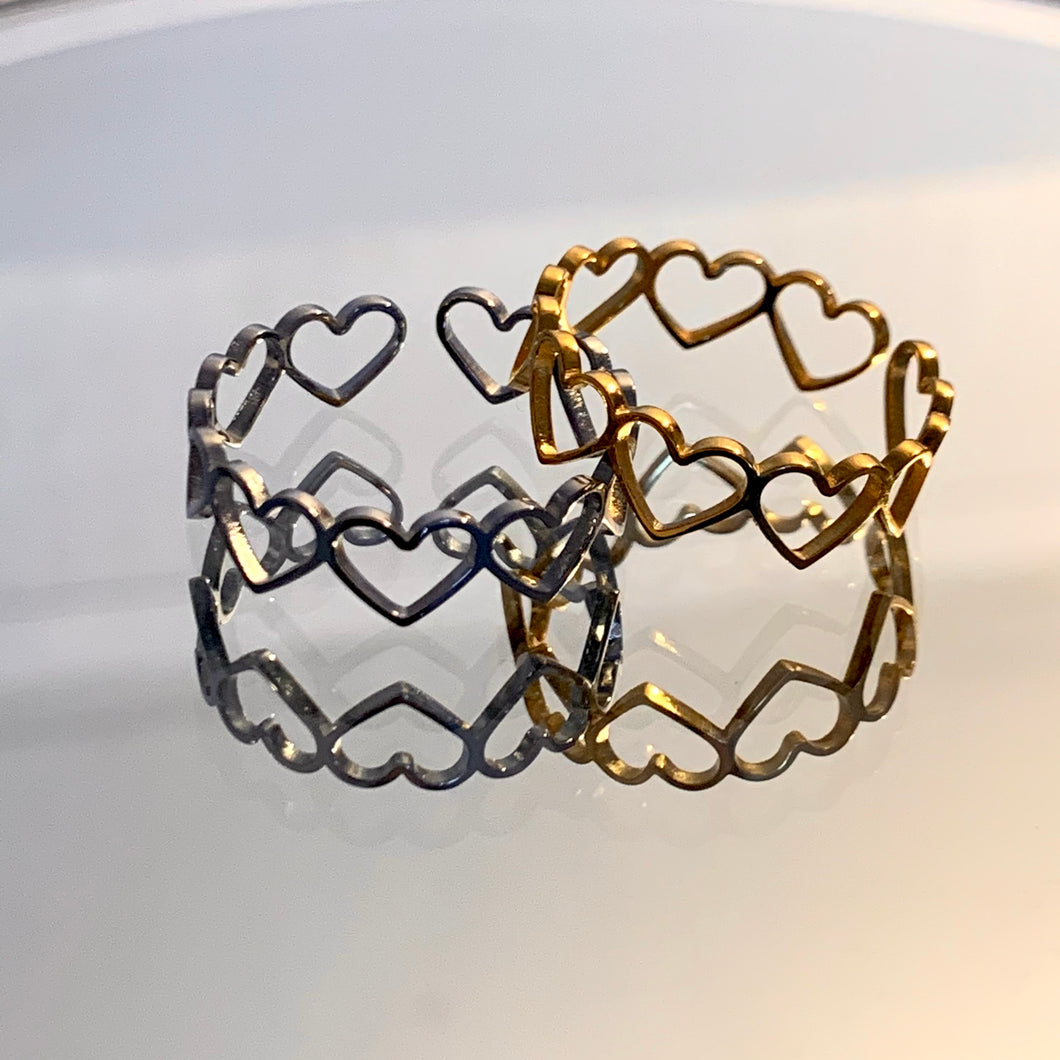 Heart Thumb Ring