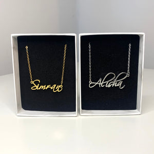 Curly Custom Necklace