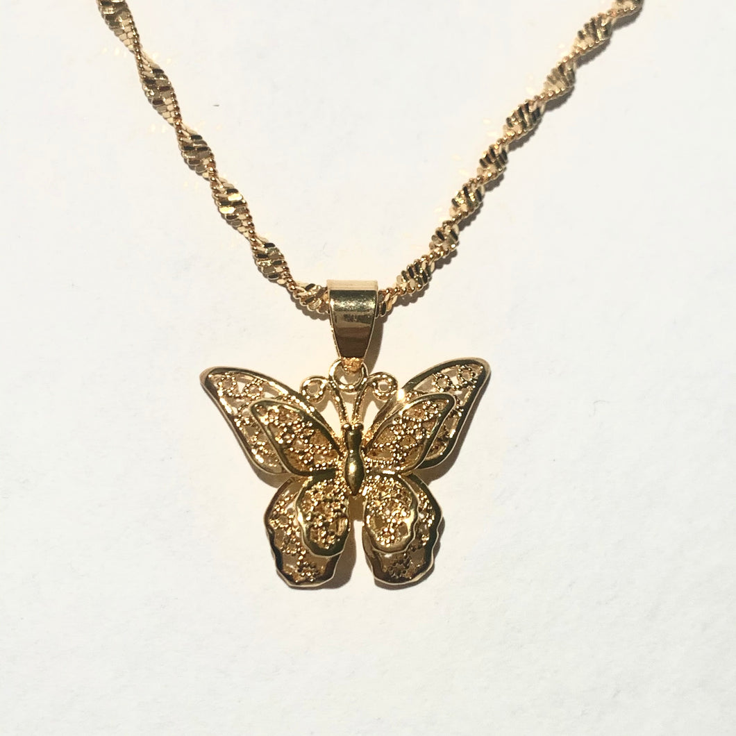 Bridget Butterfly Necklace