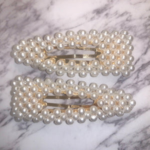 Pearly Hairclips