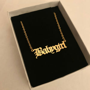 Babygirl Necklace