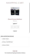 Load image into Gallery viewer, Classic Custom Necklace
