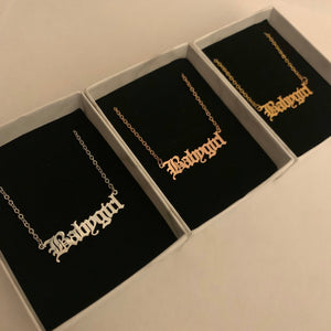 Babygirl Necklace